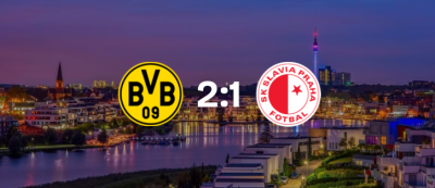 Borussia Dortmund 2:1 SK Slavia Praha (Dortmund, 10. prosince 2019)