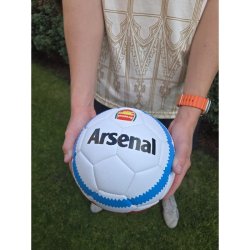 Fotbalový míč - ARSENAL - bílo-modro-červený