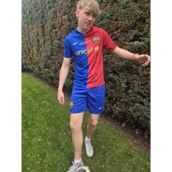 BARCELONA - Messi - modro-červeno-zlatý