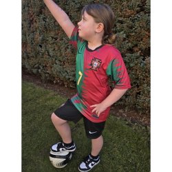 PORTUGALSKO - Ronaldo - červeno-zeleno-černý