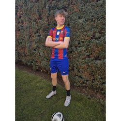 BARCELONA - Messi - červeno-modro-zlatý
