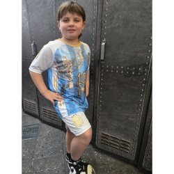 ARGENTINA - Messi - bílo-modro-zlatý (390)