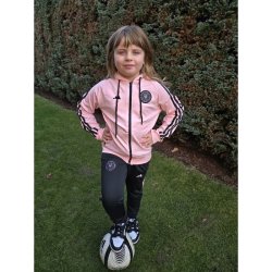 Tepláková souprava - INTER MIAMI - růžovo-černá