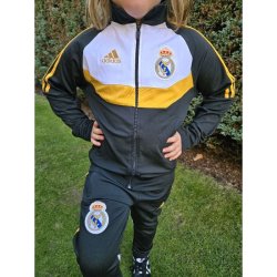 Tepláková souprava - REAL MADRID - černo-zlato-bílá