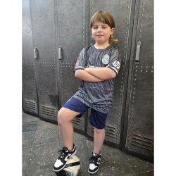 REAL MADRID - Mbappe - šedo-modrý