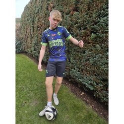 REAL MADRID - Mbappe - fialovo-modro-zelený