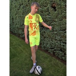 BAYERN MNICHOV - Manuel Neuer - žluto-oranžovo-zelený