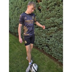 REAL MADRID - Bellingham - černo-šedo-zlatý