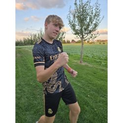 REAL MADRID - Mbappé - černo-zlatý (294)