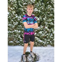 INTER MIAMI CF - Messi - modro-černo-růžový