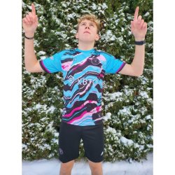 INTER MIAMI CF - Messi - modro-růžovo-černý