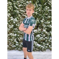 MANCHESTER UNITED - Rashford - zeleno-bílo-červený