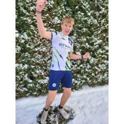 MANCHESTER CITY - Haaland - bílo-modro-zelený