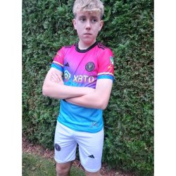 INTER MIAMI CF - Messi - modro-fialovo-růžový