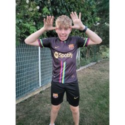 BARCELONA - Lewandowski - černo-barevný