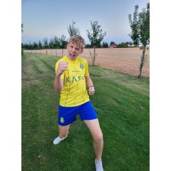 AL NASSR - Ronaldo - žluto-modrý