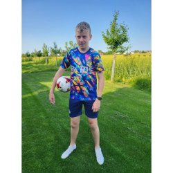 PSG – Messi – modro-duhový