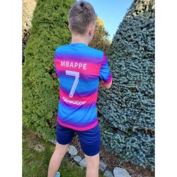 PSG - Mbappe - sv.modro-růžovo-fialový
