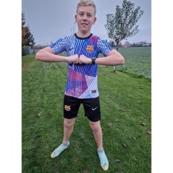 BARCELONA - Lewandowski - modro-červeno-bílý