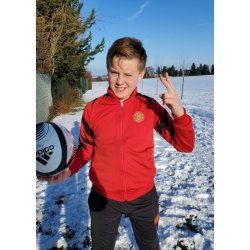 Tepláková souprava - MANCHESTER UNITED FC - červená