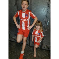 ATLÉTICO MADRID - Suárez - červeno-bílý