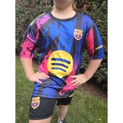 BARCELONA - Yamal - černo-modro-žluto-růžový