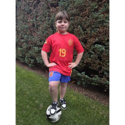 ŠPANĚLSKO - Yamal - červeno-žlutý