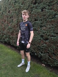 MANCHESTER UNITED - Ronaldo - černý