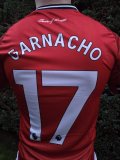  MANCHESTER UNITED - Garnacho - červeno-bílo-černý