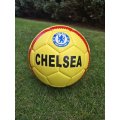  Fotbalový míč - CHELSEA - žluto-červeno-modrý