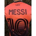  INTER MIAMI - Messi - svítivě oranžovo-černý