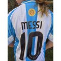  ARGENTINA - Messi - bílo-modro-zlatý (406)