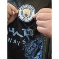  MANCHESTER CITY - Haaland - černo-modrý