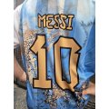  ARGENTINA - Messi - bílo-modro-zlatý (390)