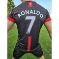  MANCHESTER UNITED - Ronaldo - černo-červený