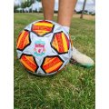  Fotbalový míč - LIVERPOOL - bílo-oranžový