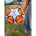  Fotbalový míč - LIVERPOOL - bílo-oranžový