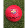  Fotbalový míč - BARCELONA - červený