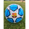  Fotbalový míč - BARCELONA - bílo-modrý