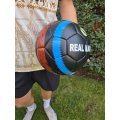  Fotbalový míč - REAL MADRID - černo-modro-červený