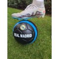  Fotbalový míč - REAL MADRID - černo-modro-červený