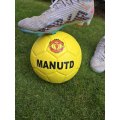  Fotbalový míč - MANCHESTER UNITED - žlutý