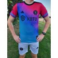  INTER MIAMI CF - Messi - modro-růžovo-fialový