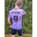  REAL MADRID - Karim Benzema - fialovo-černý