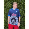 SSC NAPOLI - Maradona - modrý - PÁNSKÉ TRIKO XS-XL