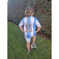  ARGENTINA - Messi - bílo-modro-zlatý
