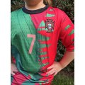  PORTUGALSKO - Ronaldo - zeleno-červený