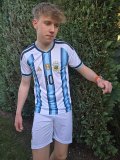  ARGENTINA - Messi - modro-bílo-černý