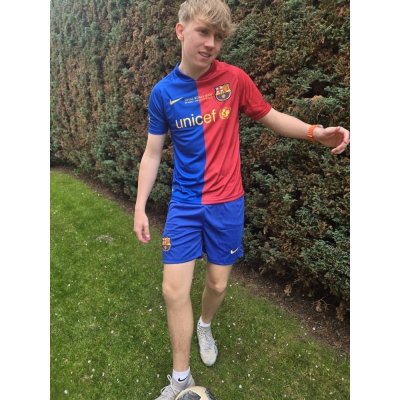  BARCELONA - Messi - modro-červeno-zlatý