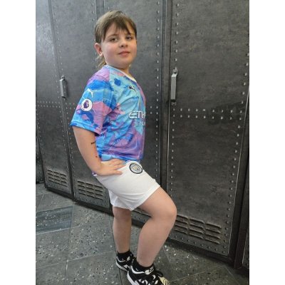  MANCHESTER CITY - Haaland - modro-fialovo-bílý